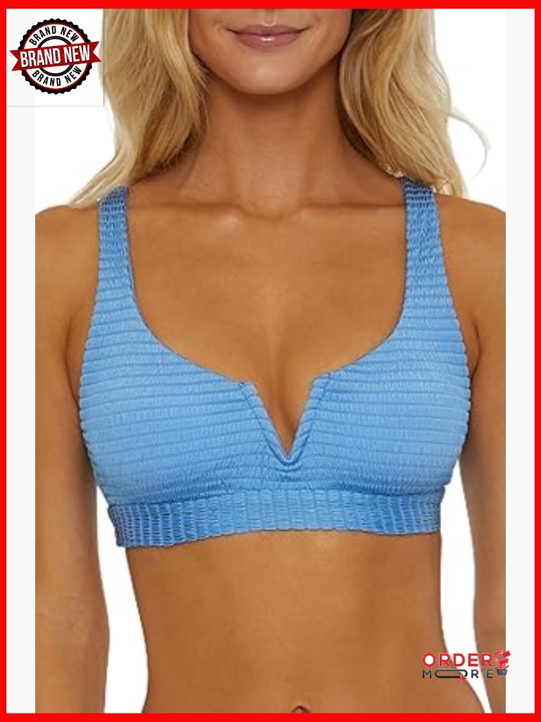 V-Wire Bralette Bikini Top With Adjustable Straps